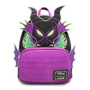 Loungefly Modern Pinup Exclusive Maleficent Dragon with Glow in the Dark Flames